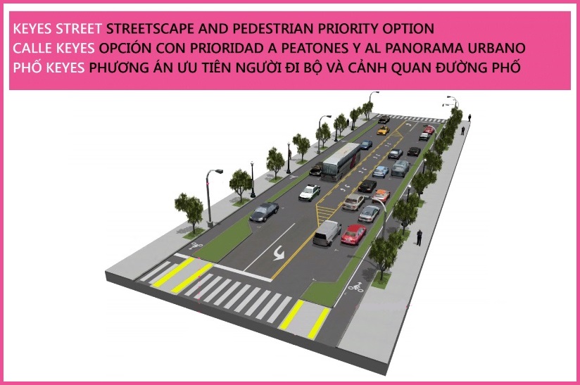 Keyes Street, preferred design Keyes Street, preferred design